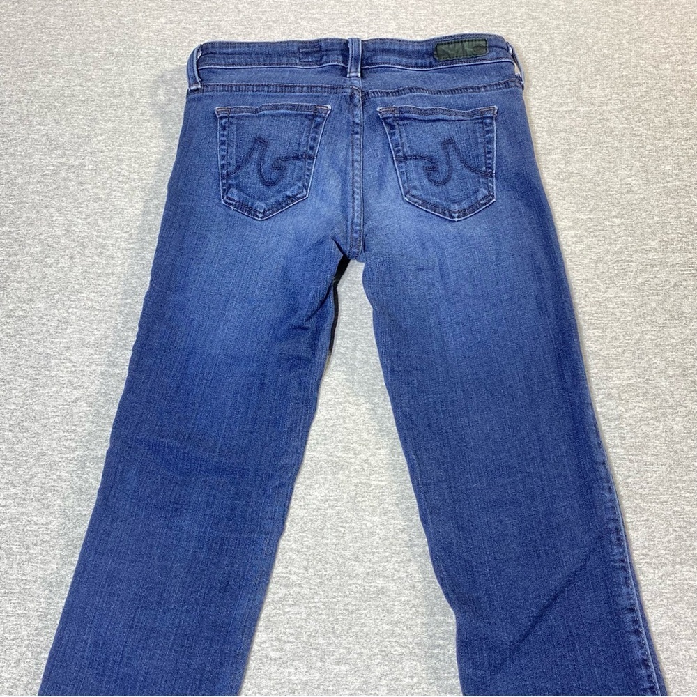 AG Stilt Cigarette Leg Jeans Women 25R Blue Skinny Low Rise Stretch Casual Denim - Picture 8 of 16